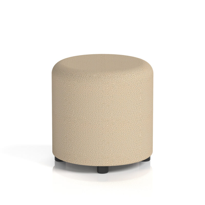 harlestone round stool in single tone