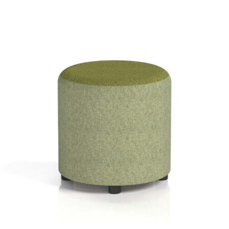 harlestone round stool in two tone