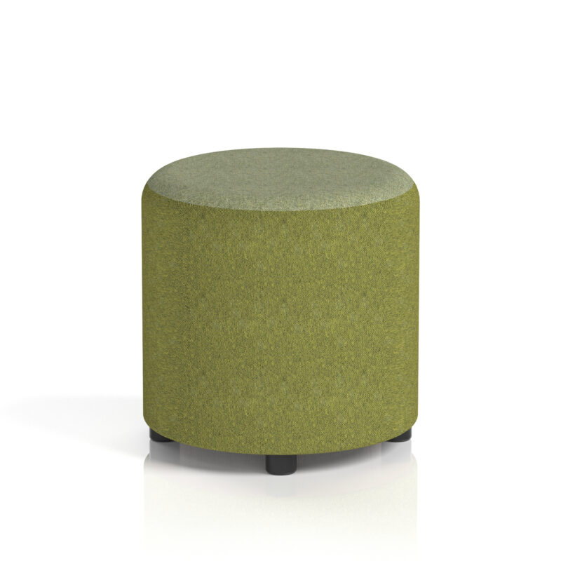 harlestone round stool in two tone