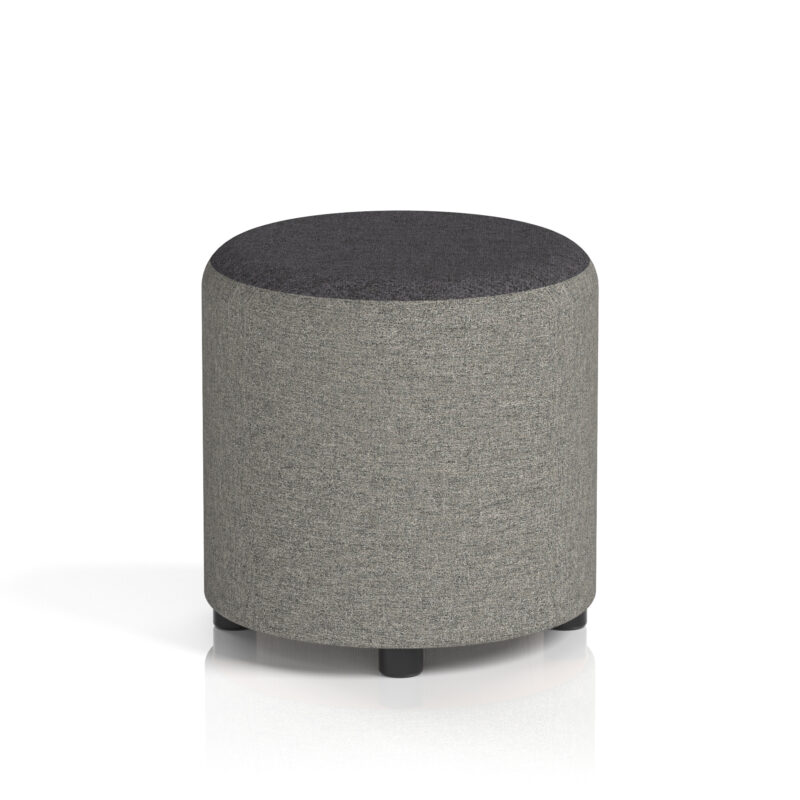harlestone round stool in two tone