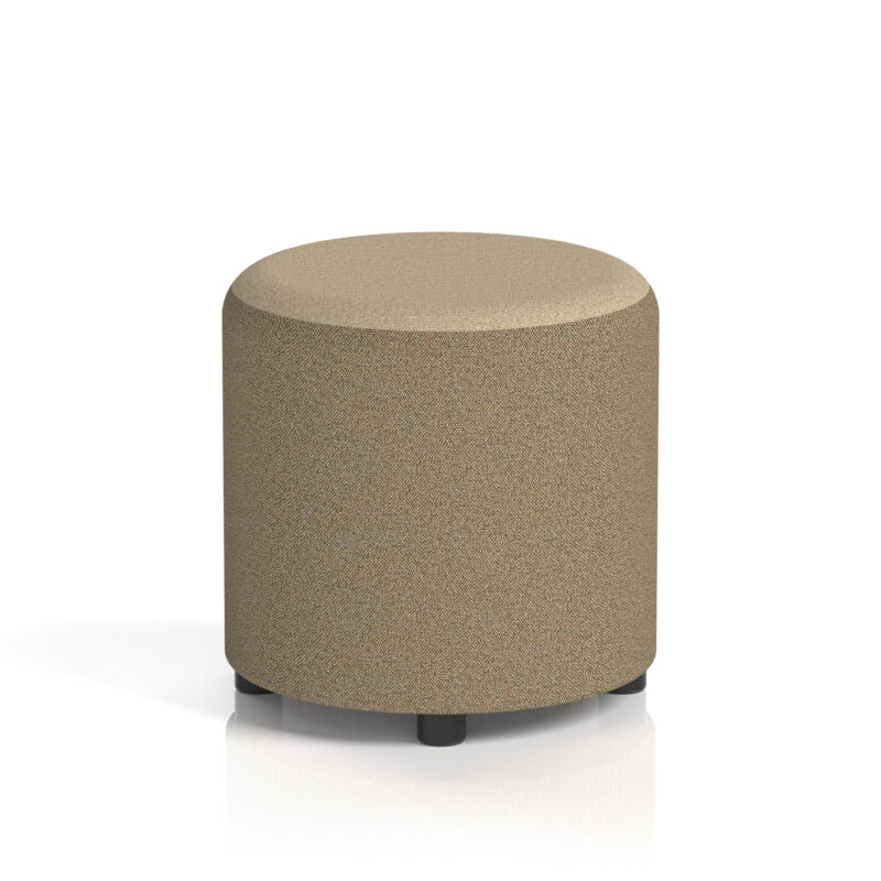 harlestone round stool in two tone