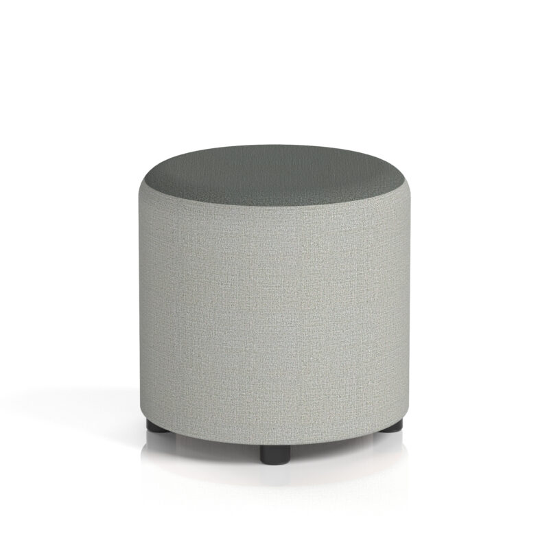 harlestone round stool in two tone