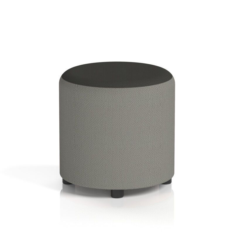 harlestone round stool in two tone