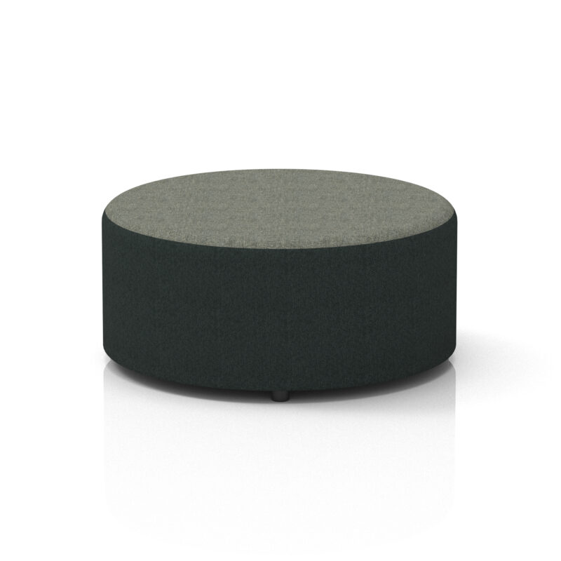 harlestone round stool in two tone