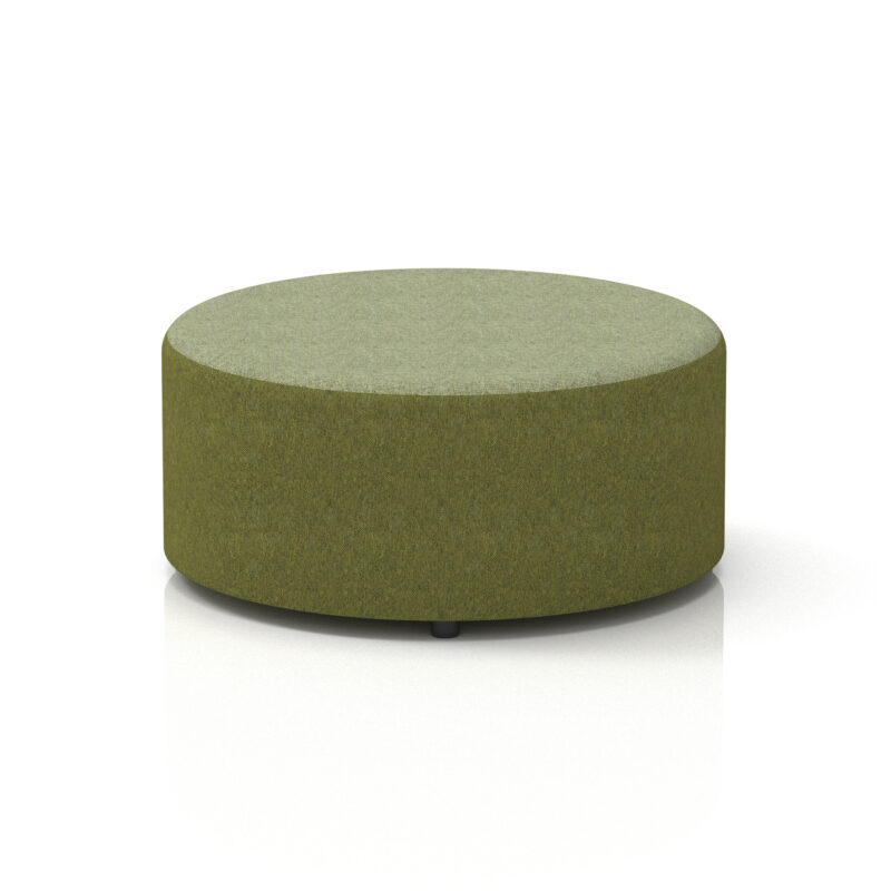 harlestone round stool in two tone