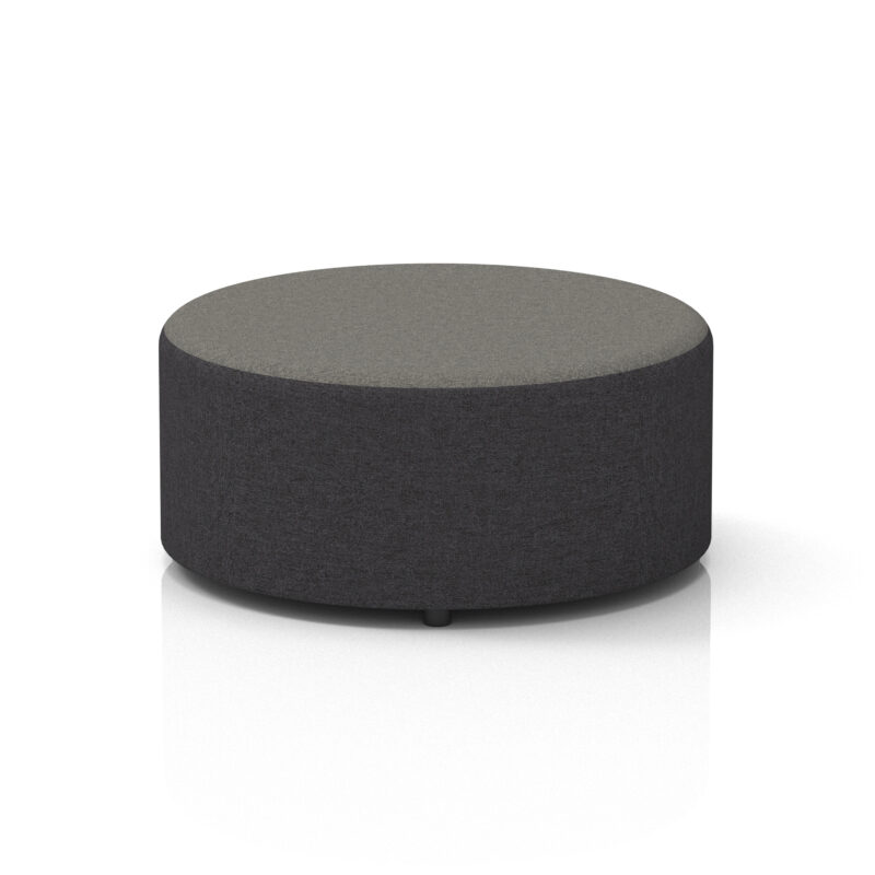 harlestone round stool in two tone