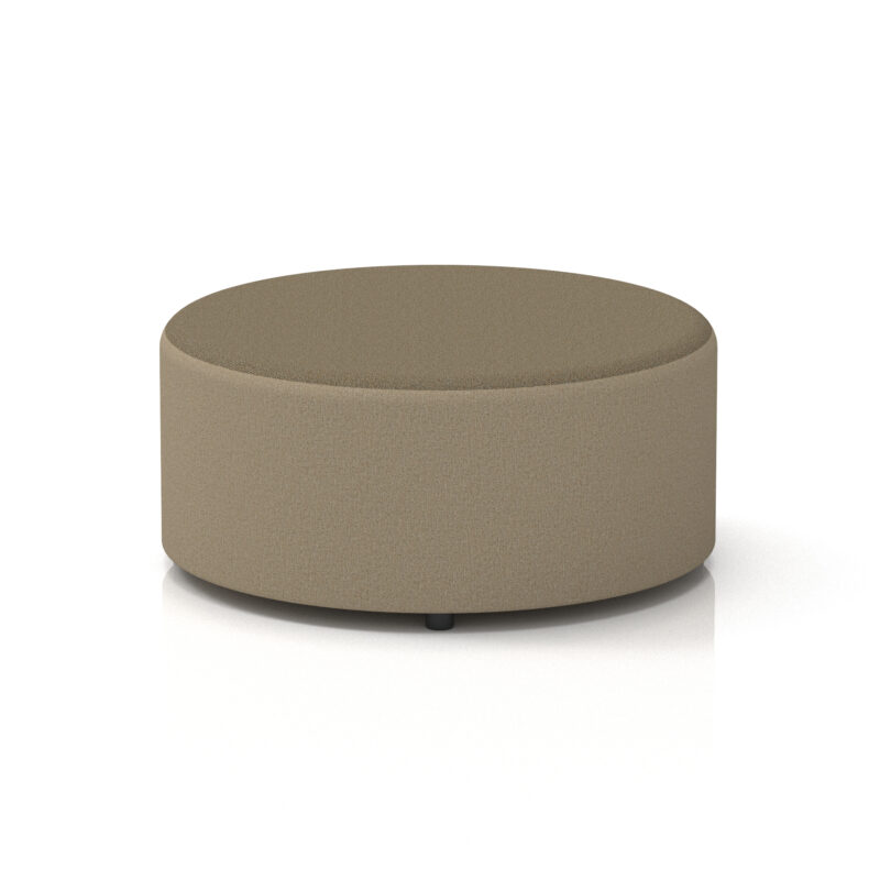 harlestone round stool in two tone