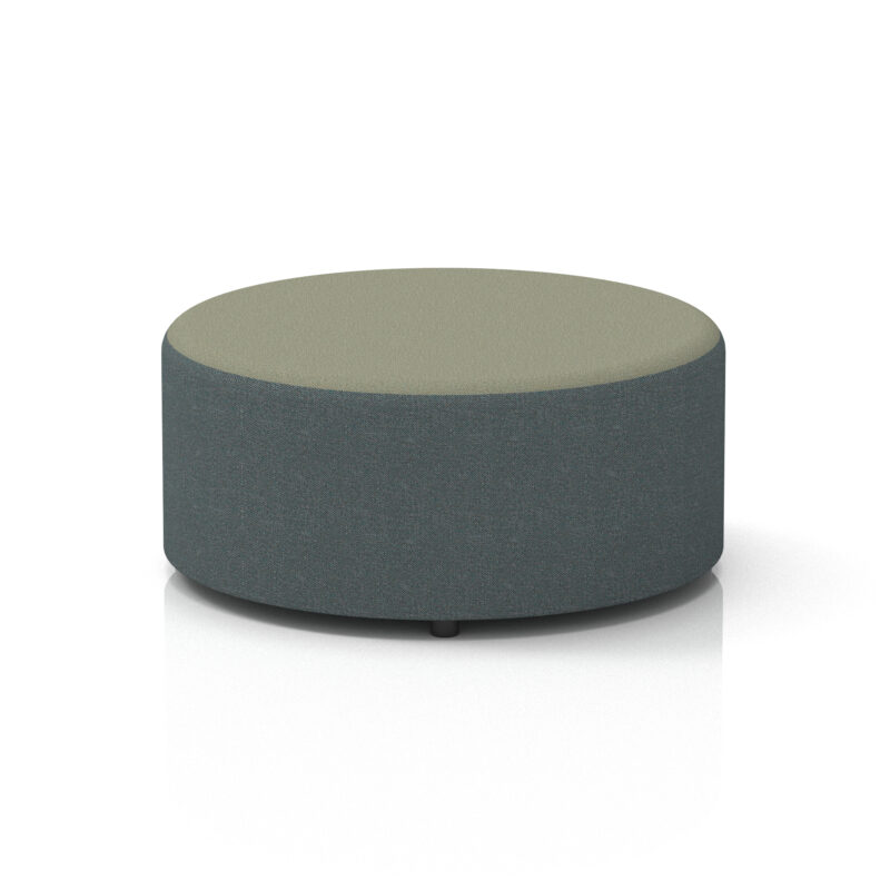 harlestone round stool in two tone