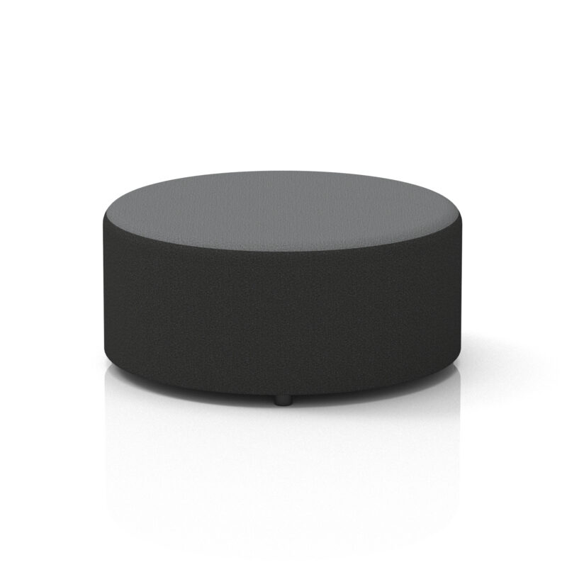 harlestone round stool in two tone