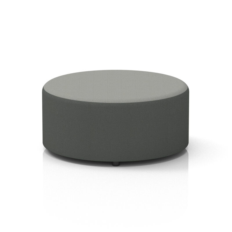 harlestone round stool in two tone