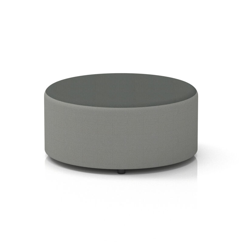 harlestone round stool in two tone