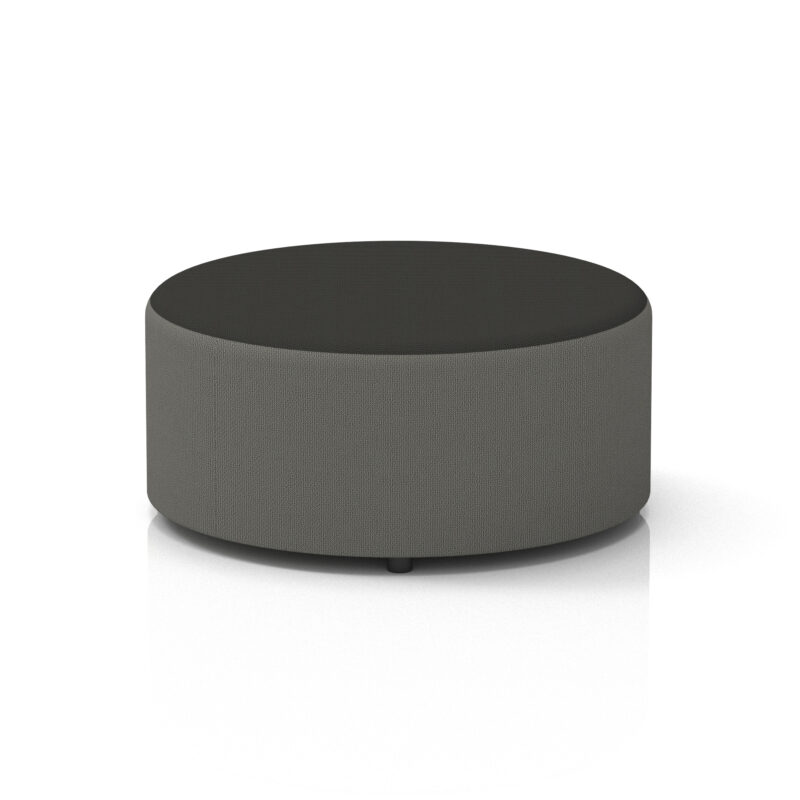 harlestone round stool in two tone