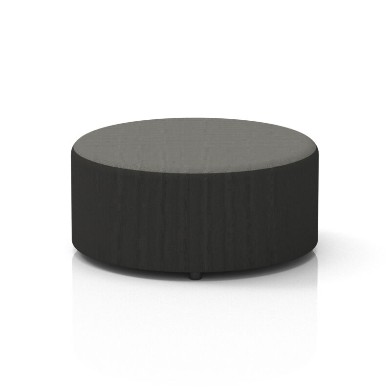 harlestone round stool in two tone
