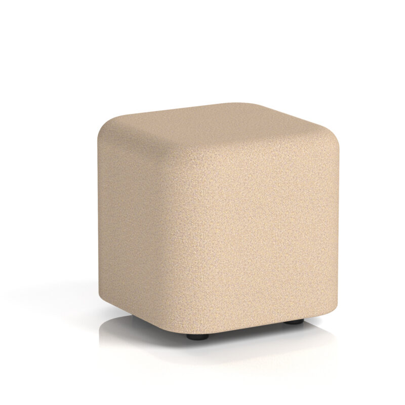 harlestone square stool in single tone