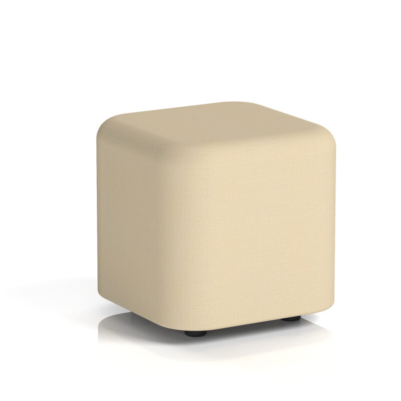 harlestone square stool in single tone