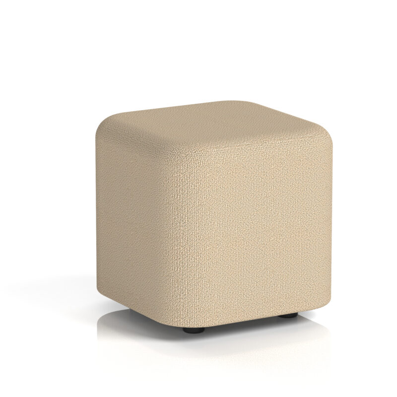 harlestone square stool in single tone