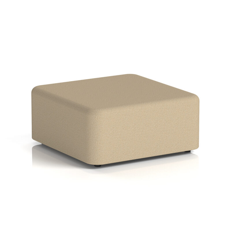 harlestone square stool in single tone