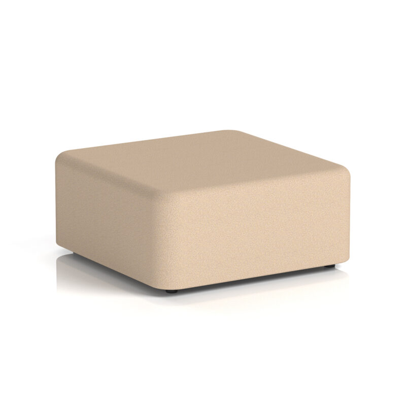 harlestone square stool in single tone