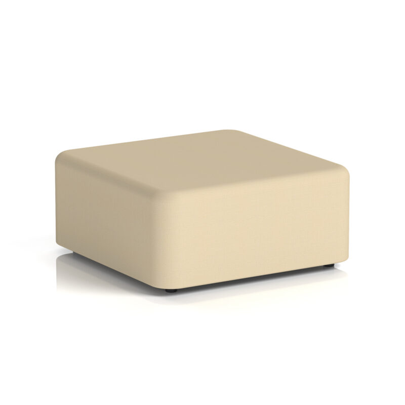 harlestone square stool in single tone