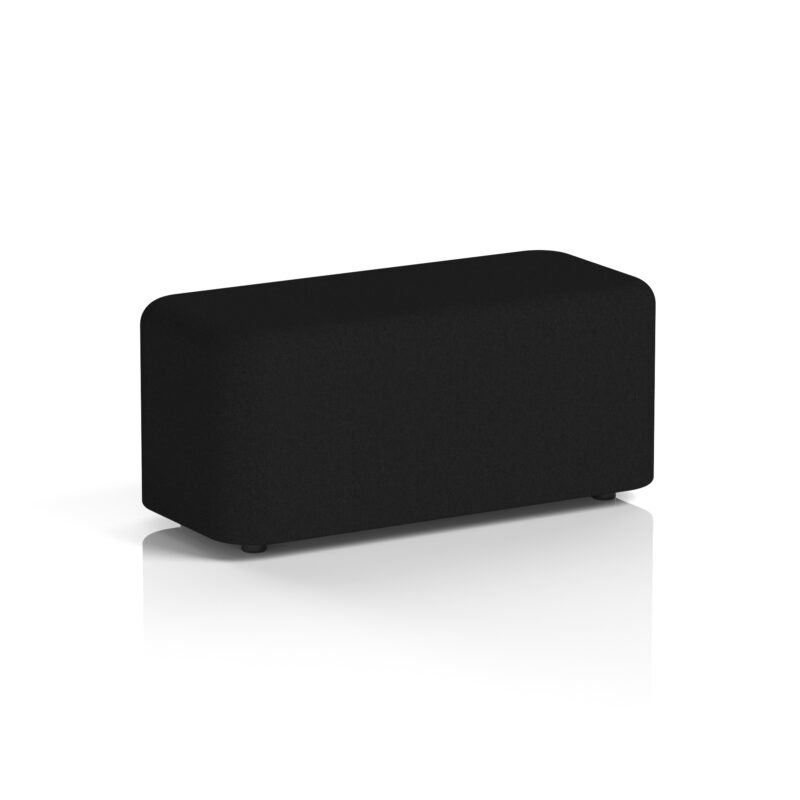 harlestone rectangular stool in single tone