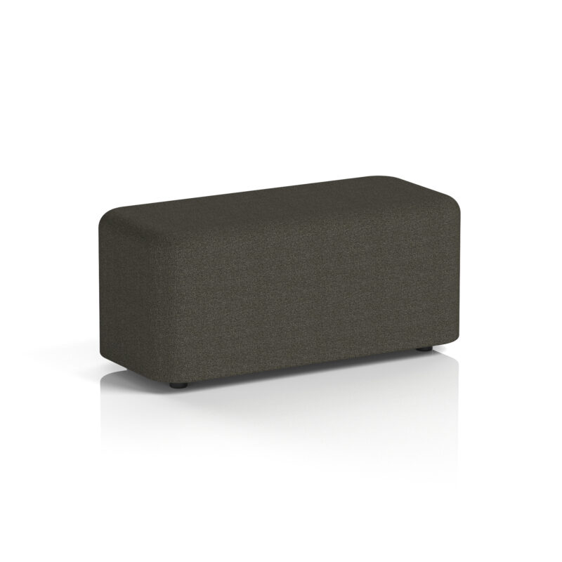 harlestone rectangular stool in single tone