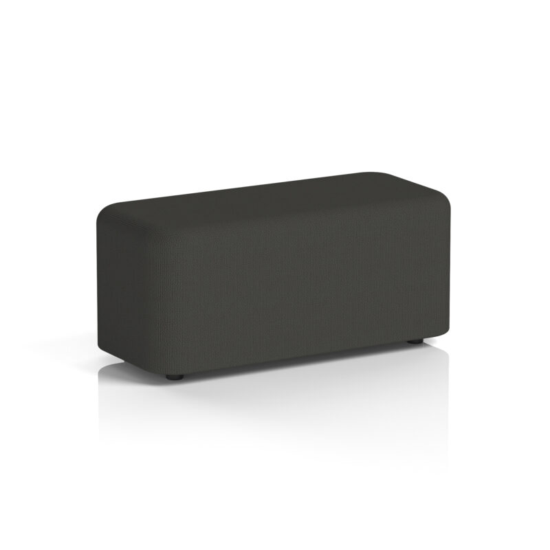 harlestone rectangular stool in single tone