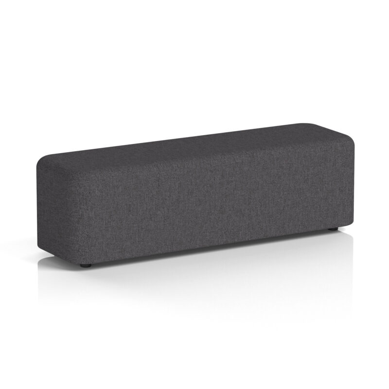 harlestone rectangular stool in single tone