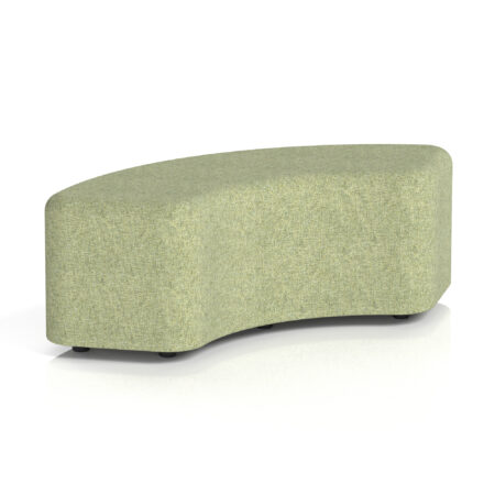 harlestone curved stool in single tone