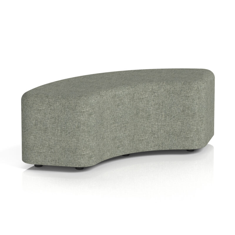harlestone curved stool in single tone