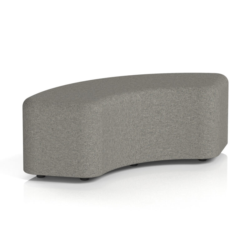 harlestone curved stool in single tone