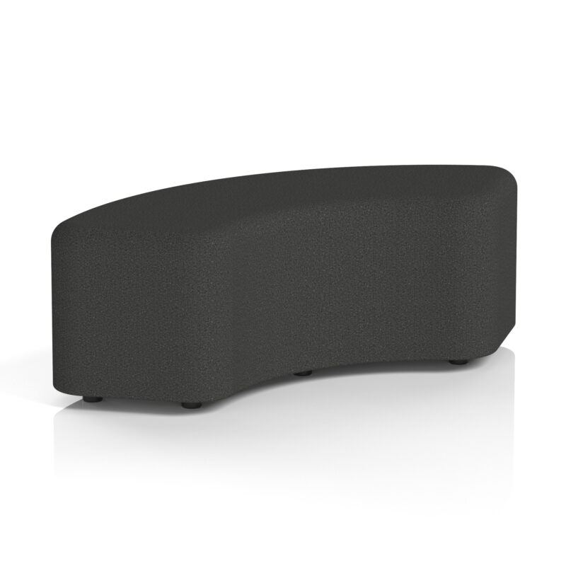 harlestone curved stool in single tone