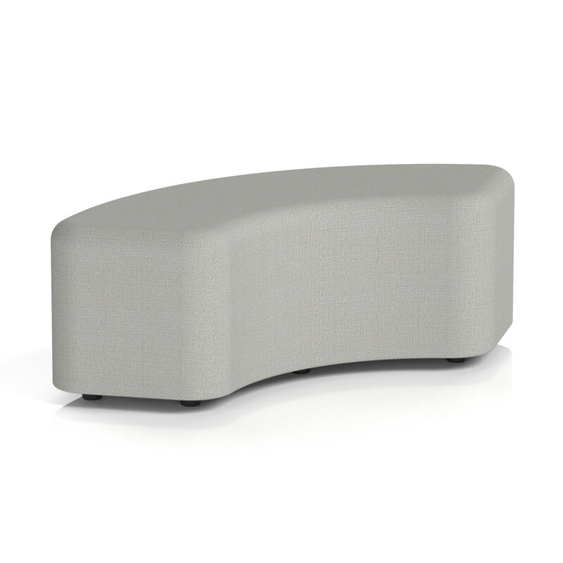 harlestone curved stool in single tone