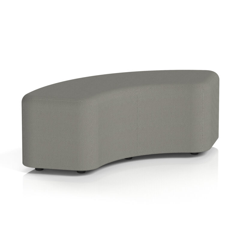 harlestone curved stool in single tone