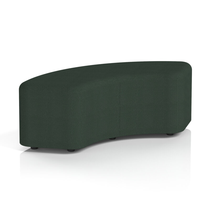 harlestone curved stool in single tone