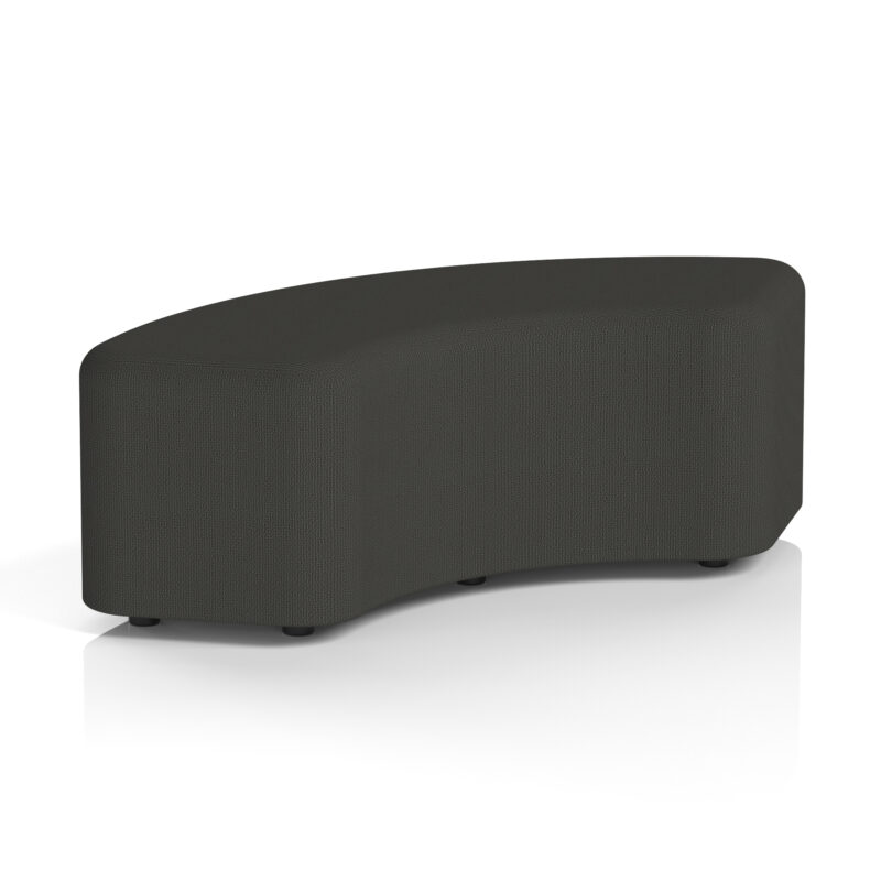 harlestone curved stool in single tone