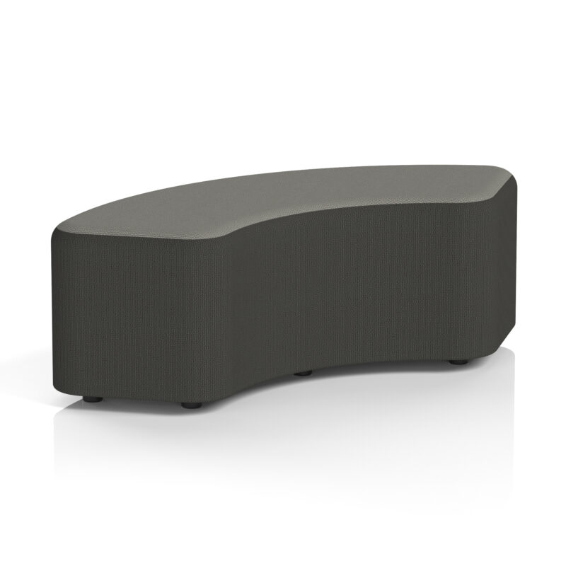 harlestone curved stool in two tone
